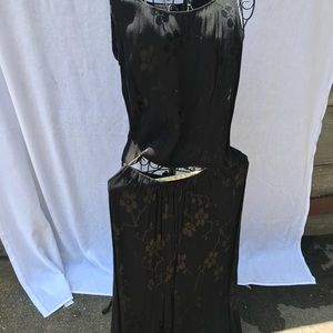 Tank top blouse/long skirt set